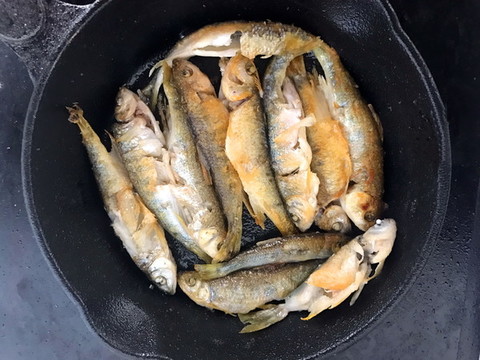 鐵鍋煎魚