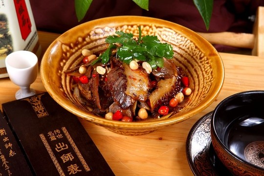 香辣鹵肉片
