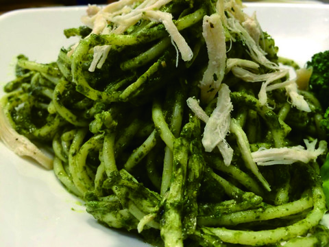 香草雞肉意面
