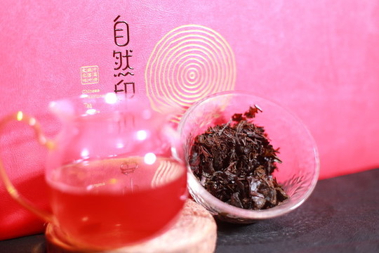 安化黑茶茶湯