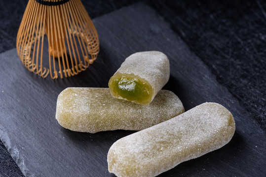 抹茶爆漿麻薯