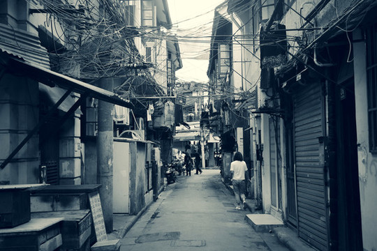 黑白市井老街