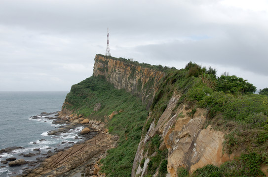 臺(tái)北野柳的山峰