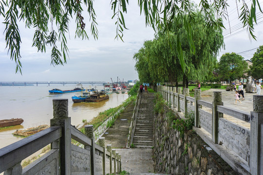 長江汛期風(fēng)光