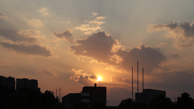 夕阳