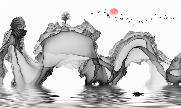 水墨山水