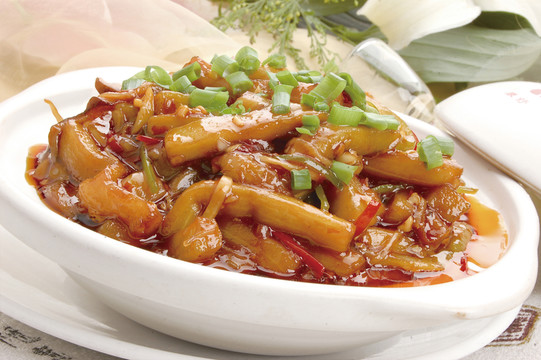 咸魚茄子煲