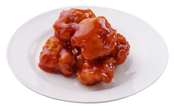 炸雞塊香甜果味