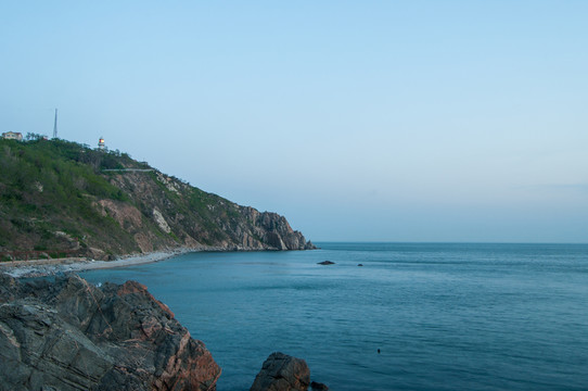 旅順的海岸線風(fēng)光