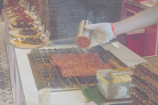 豬肉鋪牛肉脯