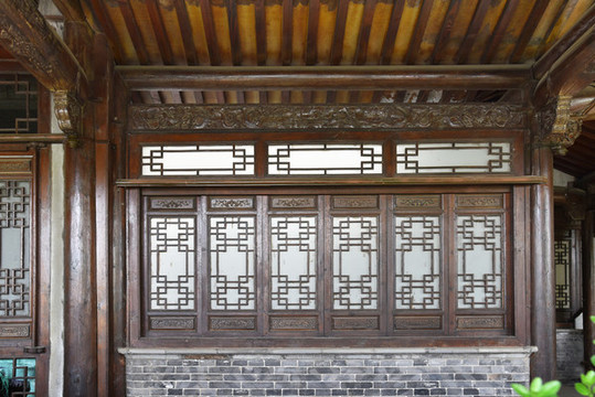 仿古門窗