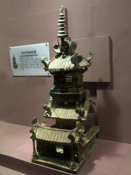 三國黃釉陶樓
