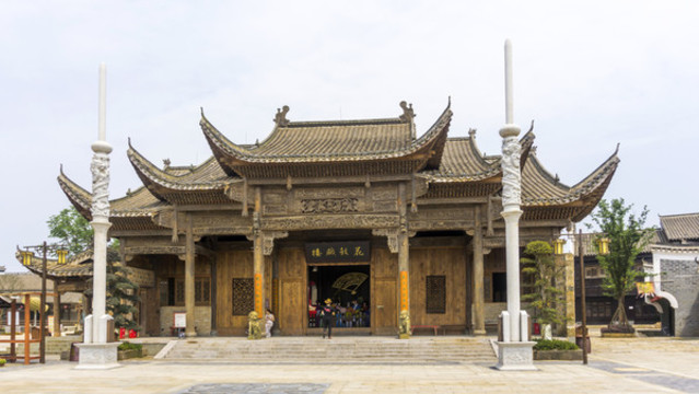 銅官窯古鎮(zhèn)花鼓戲樓
