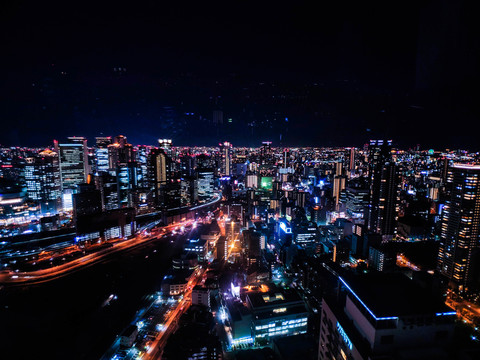 日本大阪夜景