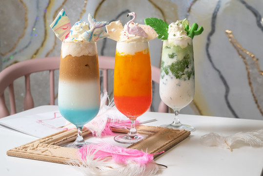 夏日蘇打飲品