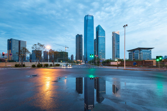 福州市北江濱CBD