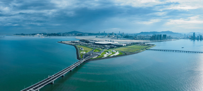 港珠澳大橋口岸人工島