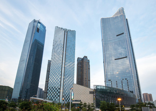 福州市北江濱CBD