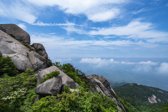 天柱山風光