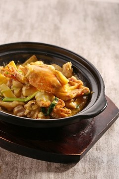 蟹黃燜走地雞