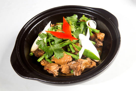土雞燉長(zhǎng)豆角