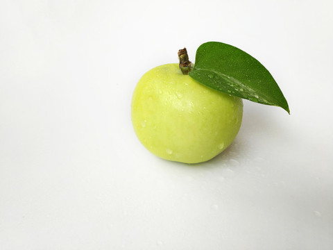 青蘋(píng)果綠葉