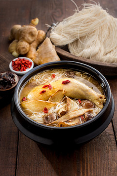 雞腿面