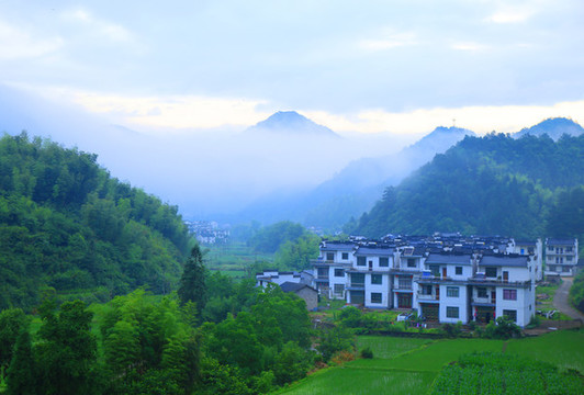 唯美山景