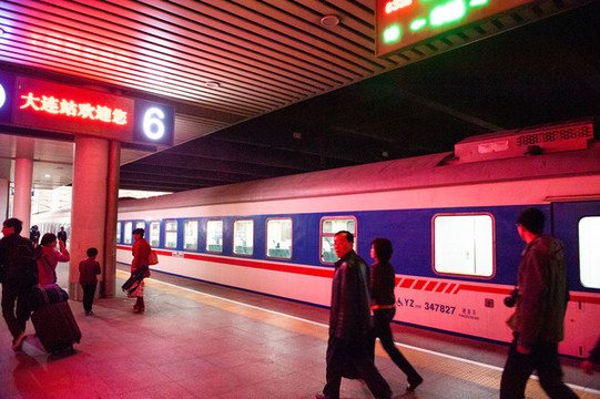 旅順火車站最后一班列車