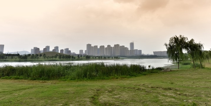 高層建筑遠景