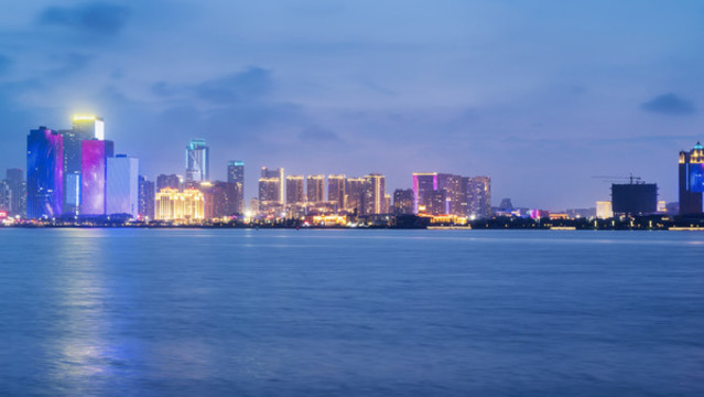 青島唐島灣夜景