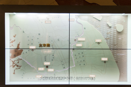 上海歷史博物館激光投影