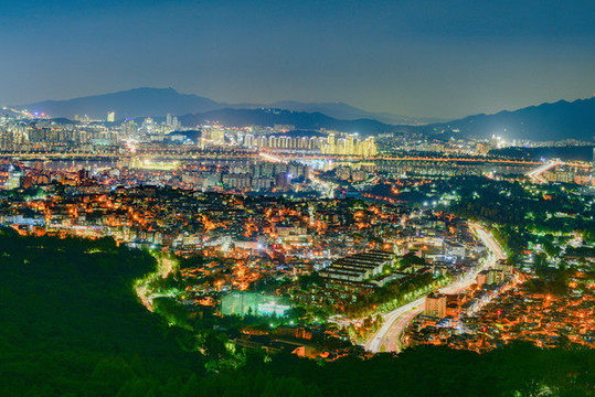 韓國(guó)首爾全景