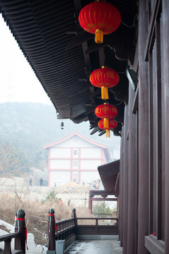 寺廟廟宇屋檐素材