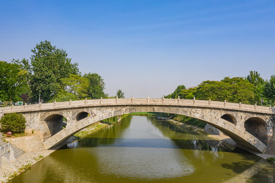 無人機(jī)航拍趙州橋