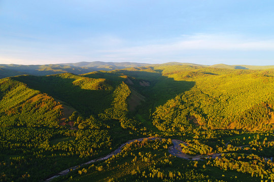 大興安嶺山林風景