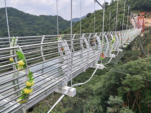 9D聲效玻璃橋