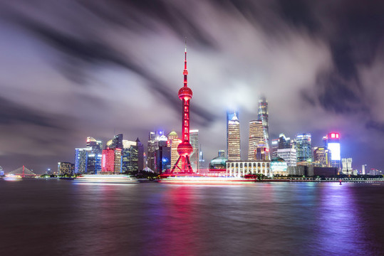 上海黃浦江夜景
