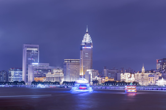 上海萬國建筑群夜景