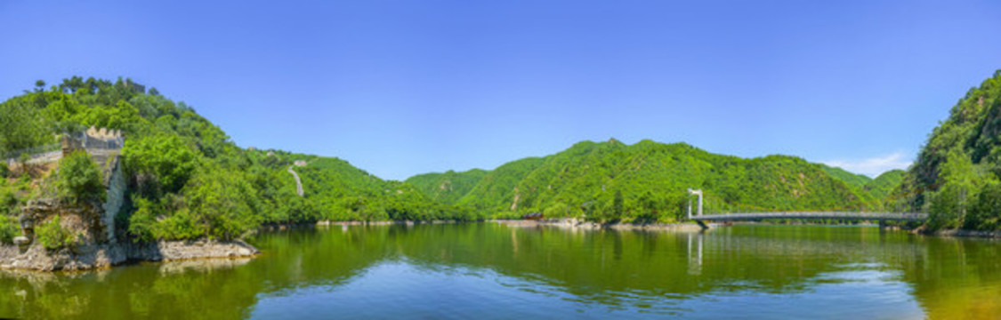 綠水青山全景大畫幅