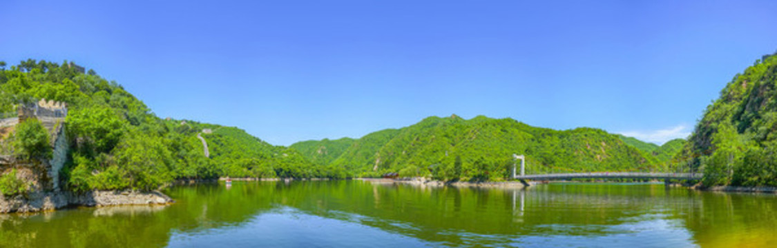 水長(zhǎng)城全景大畫幅