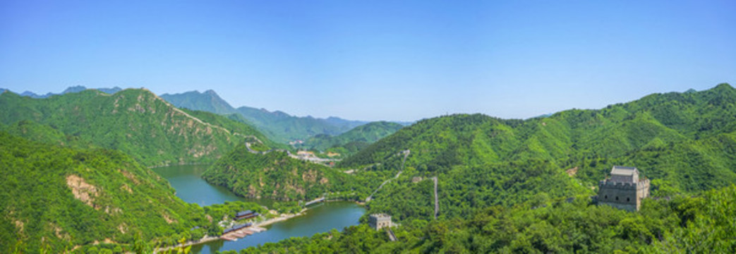 水長城全景大畫幅