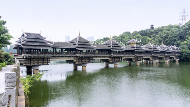 湖南烈士公園風雨橋