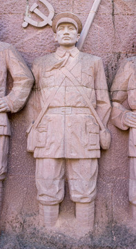 百色起義人物雕像之李明瑞