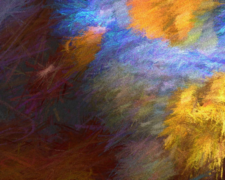 抽象油畫