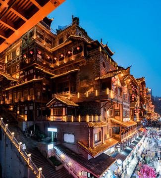 重慶洪崖洞夜景