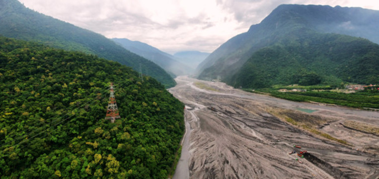 和平溪沖積扇
