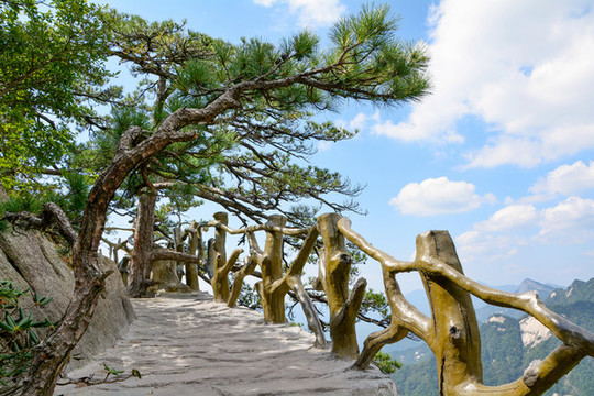 湖北天堂寨國家地質(zhì)公園夏日風(fēng)光