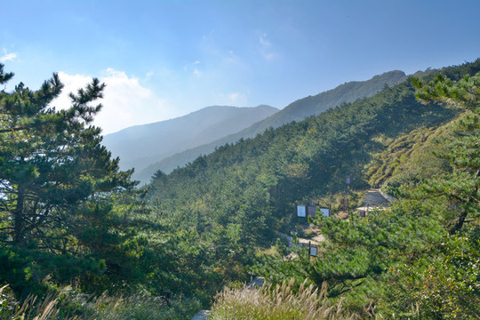 湖北天堂寨國(guó)家地質(zhì)公園夏日風(fēng)光