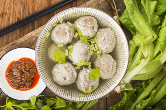 手錘牛肉丸
